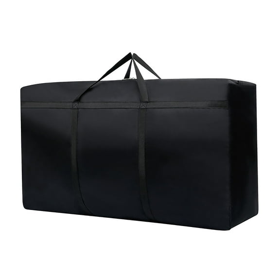 Black Christmas Tree Storage Bag 75X48X28Cm For Artificial Xmas Tree Protection And Easy Transport During Off-Season Durable Material