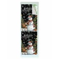 thumbnail image 1 of Black Christmas Window Privacy Film Stained Glass Window Film Decorative Windows Cover Static Windows Cling for Glass Door Snowman Xmas Tree Snowflake Gifts Elk Stickers for Bathroom 23.6"x78.7", 1 of 7
