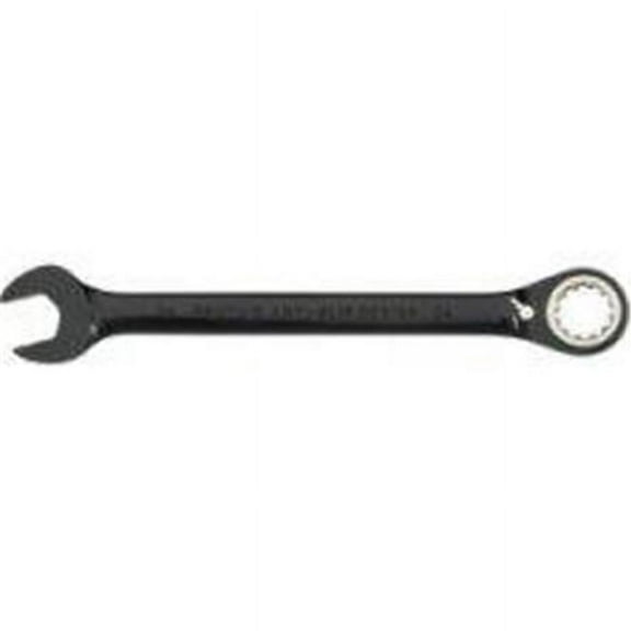 Black Chrome Combo Reversible Ratchet Wrench 7/32" - Spline