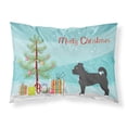 thumbnail image 1 of Black Chug Christmas Tree Fabric Standard Pillowcase, 1 of 1