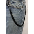 thumbnail image 1 of Black Chunky Metal Thick Wallet Chain Link KeyChain Biker Rocker, 1 of 10