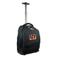 thumbnail image 1 of Black Cincinnati Bengals 19'' Premium Wheeled Backpack, 1 of 7