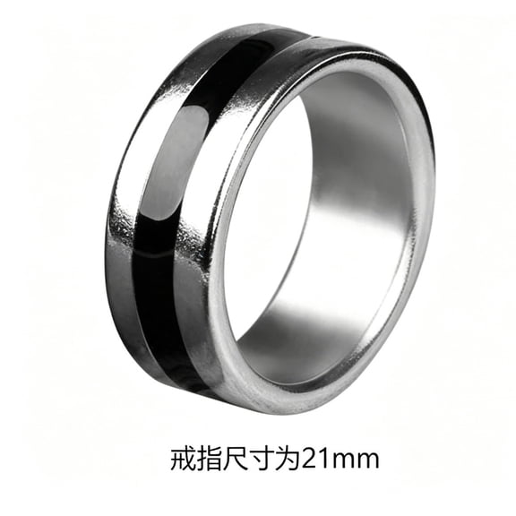 Black Circle Pk Ring Magic Tricks Strong Magnetic Magnet Ring Coin Finger Decoration 18/19/20/21mm Size Magic Ring Props Tools