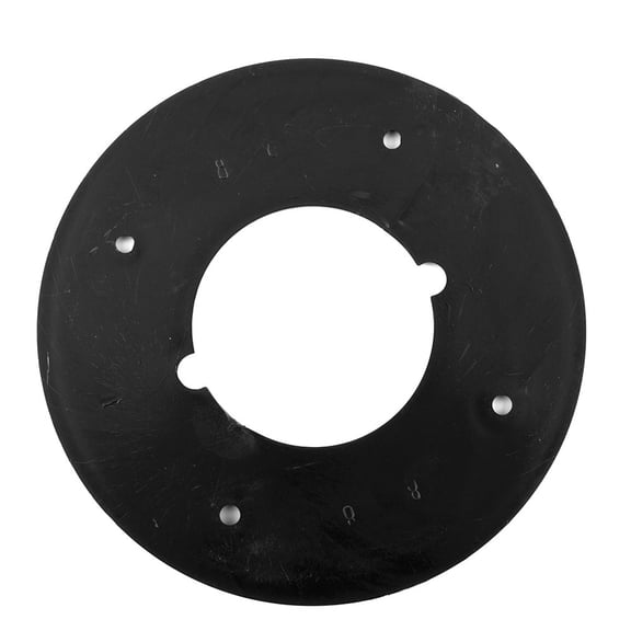 Black Circle Shape Electric Router Plastic Base for 3612 3612C Baseplate