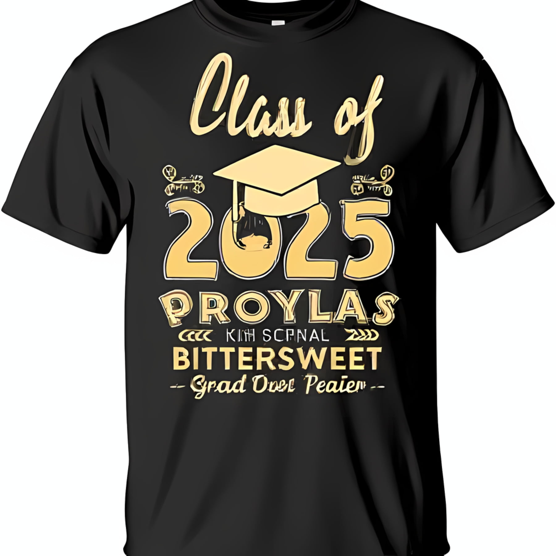 Black Class Of 2025 T Shirt With Gold Graduation Bittersweet Design Black Class Of 2025 T Shirt With Gold Graduation Bittersweet Design Ce4963e9 2c10 4f80 Bb3f 7b037060c720.0e7994b1674d21dd7784a7baff18e013