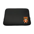 thumbnail image 1 of Black Clemson Tigers Mascot Soft Sleeve Laptop Case, 1 of 1