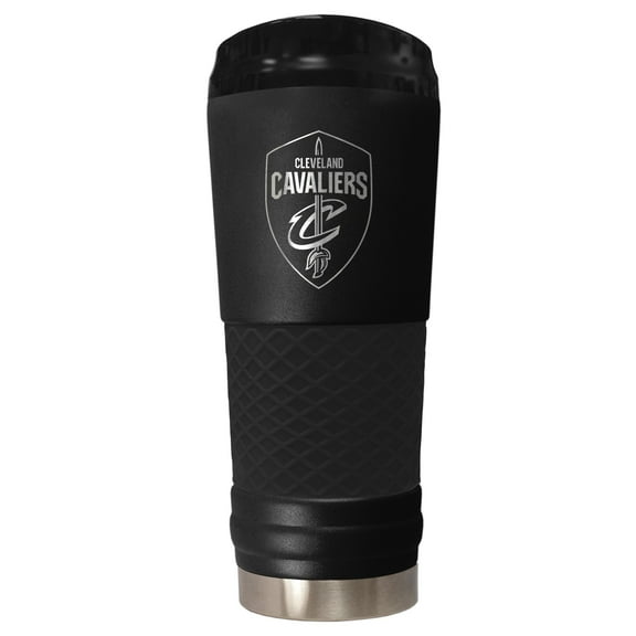 Black Cleveland Cavaliers Stealth Matte 24oz Tumbler