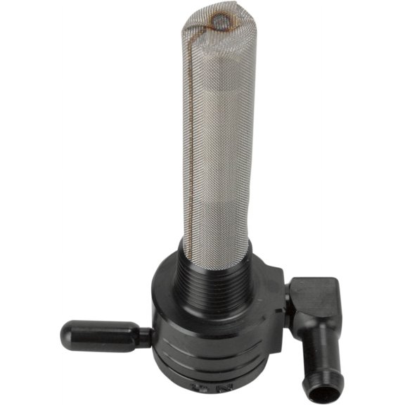 Black Click-Slick Backward Facing Petcock - 3/8 in. NPT