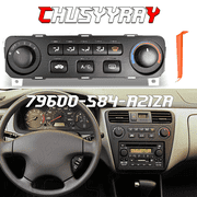 Black Climate Control Panel Assembly 79600-S84-A21ZA Direct Fitment Unit Fit For 2001-2002 Honda Accord AC Heater