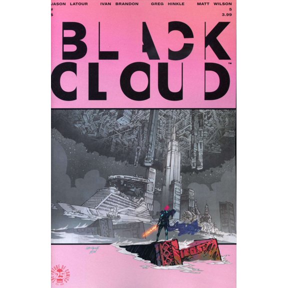 Black Cloud #5 VF ; Image Comic Book