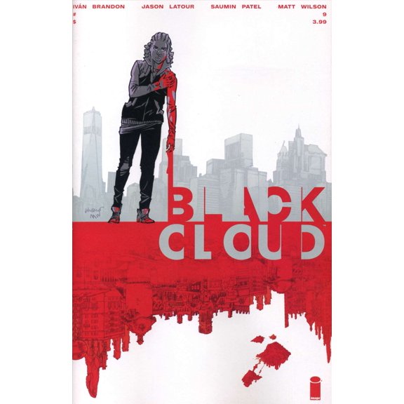 Black Cloud #9 VF ; Image Comic Book