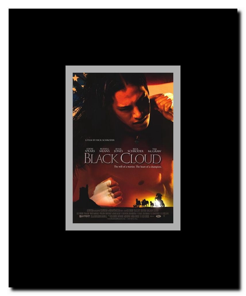 Black Cloud Framed Movie Poster