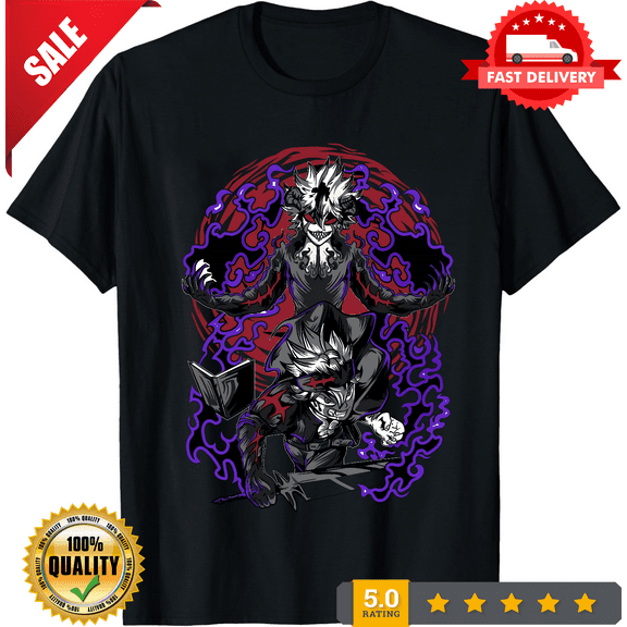 Black Clover Asta Yuno Anime Manga T T-shirt S-5XL, LIMITED EDITION-TH63958