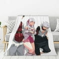 Black Clover Blanket Warm Comfortable Lovely For Womens Mens Kids
