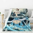 Black Clover Blanket Warm Comfortable Lovely For Womens Mens Kids