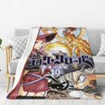 Black Clover Blanket Warm Comfortable Lovely For Womens Mens Kids