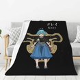 Black Clover Blanket Warm Comfortable Lovely For Womens Mens Kids