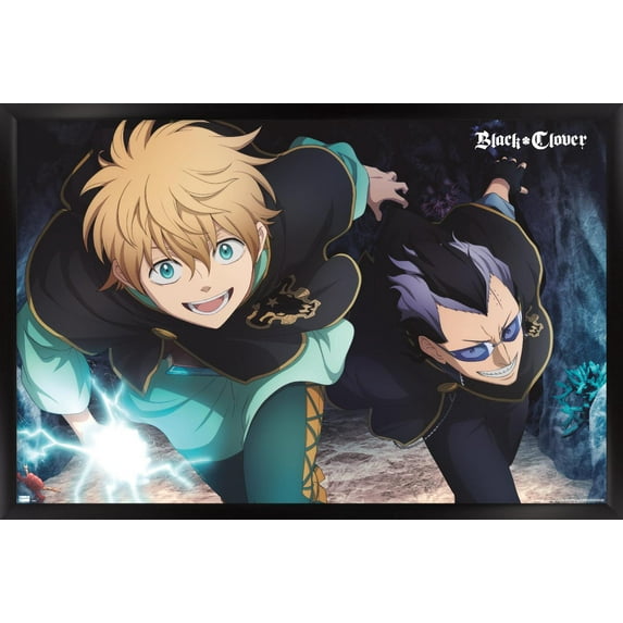 Black Clover - Fist Wall Poster, 22.375" x 34" Framed
