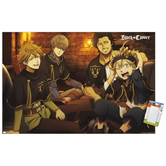 Black Clover - Light Wall Poster, 22.375" x 34"