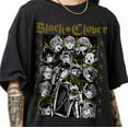 thumbnail image 1 of Black Clover Manga Anime Shirt,Charcoal color,size S, 1 of 5