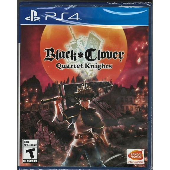 Black Clover: Quartet Knights PS4 (Brand New Factory Sealed US Version) PlayStat