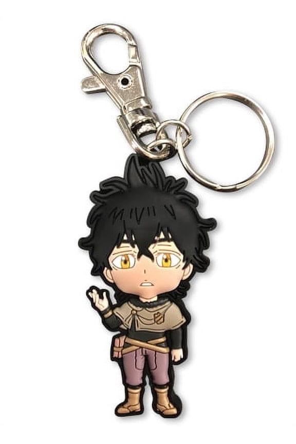 Black Clover Yuno PVC Keychain
