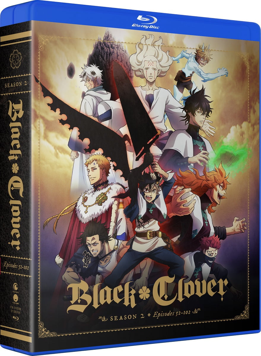 Black Clover Season 2 Complete Anime Blu ray Digital Copy by Funimation Prod Walmart