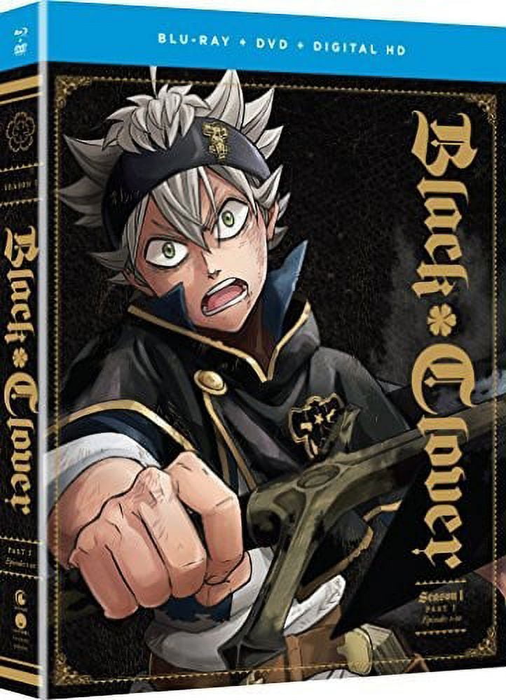 Black Clover Season 1-4 episodes 1-170 Complete Set DVD 