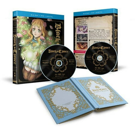 Black Clover: Season Three Part Five Plus Art Book (Blu-ray + DVD + Digital Copy)