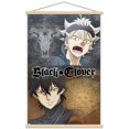 thumbnail image 1 of Black Clover - Teaser Wall Poster with Wooden Magnetic Frame, 22.375" x 34", 1 of 5