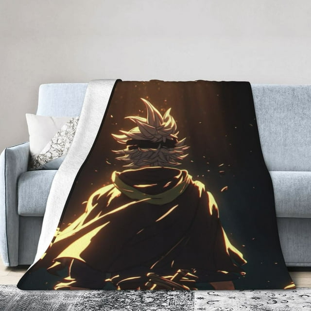 Black Clover UltraSoft Micro Fleece Blanket Warm Lovely Comfortable