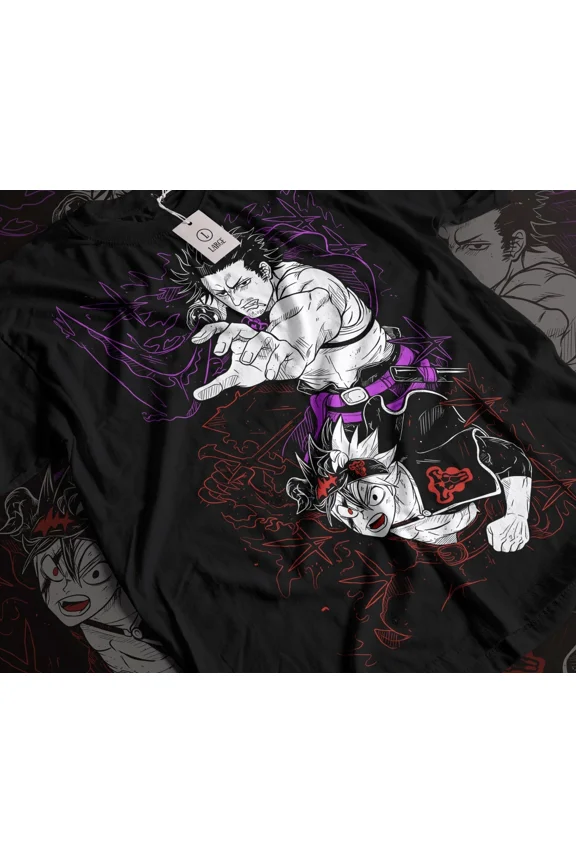 Black Clover Zora Ideale T-shirt Comic,Bull,Magic,Demon,Yami,Anime Shirt All Siz