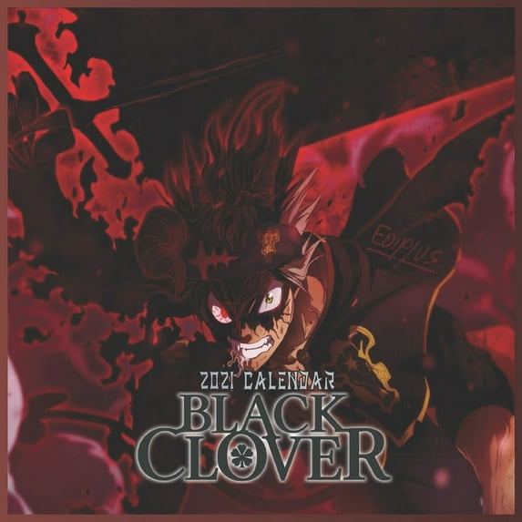 Black Clover calendar 2021: Beautiful 16 months Mini Wall Calendar for Black Clover and anime fans