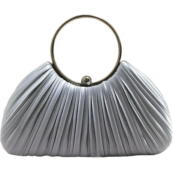 Black Clutch Purses for Women - Elegant Sparkling evening bags for Wedding Galas, Prom Nights, Cocktail Parties&Formal Events