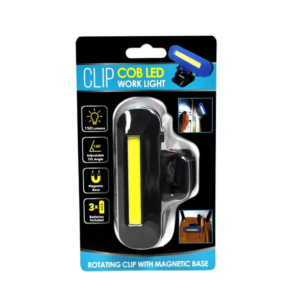 Black Cob LED Clip Light