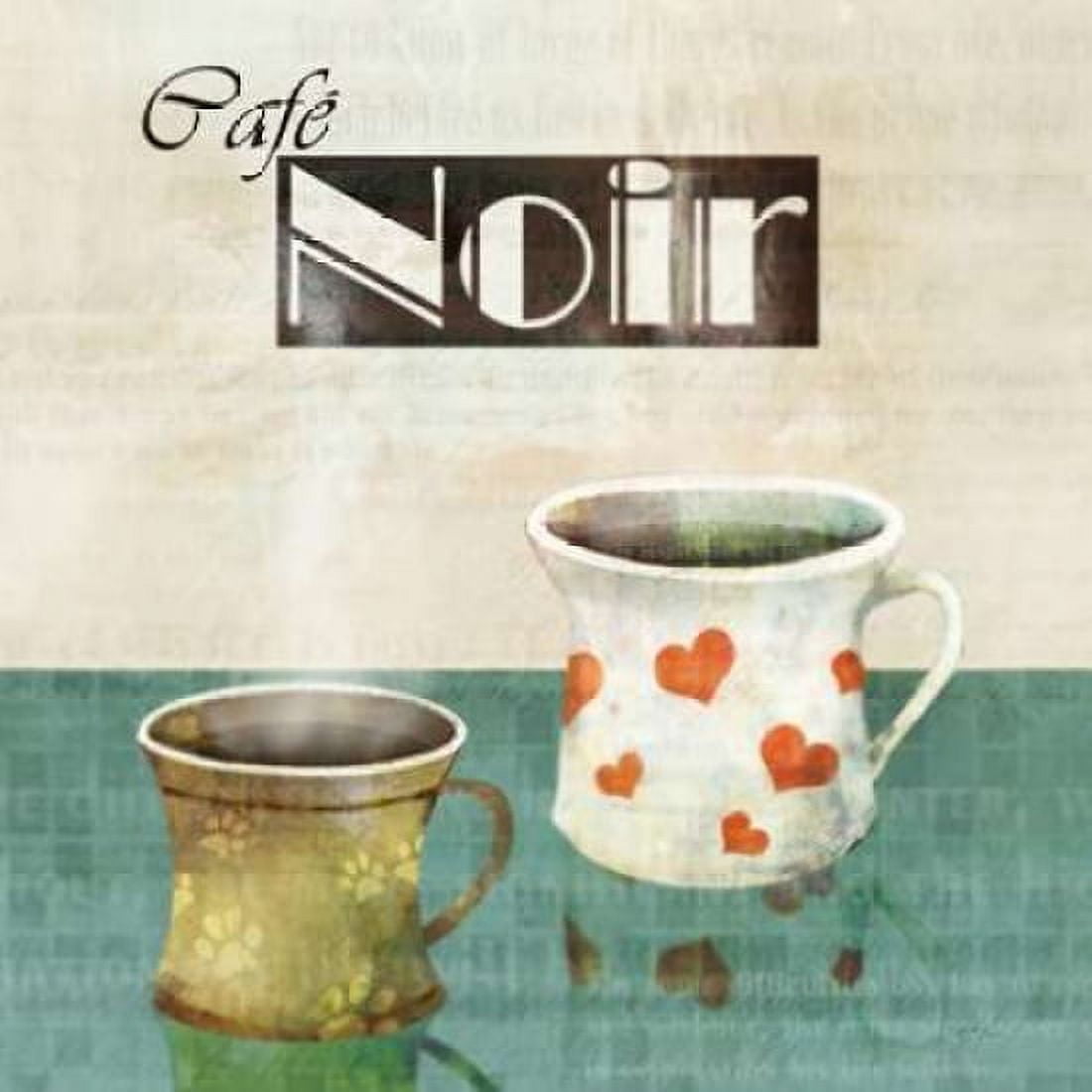 Black Coffee Break Canvas Art - Ken Roko (24 x 24)