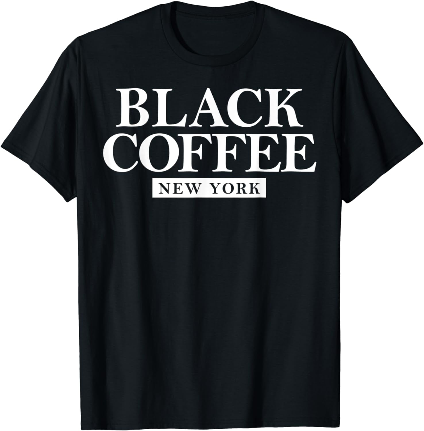 Black Coffee New York Graphic TShirt