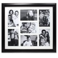 thumbnail image 1 of Black Collage Frame - Seven Opening 4x6 Gallery Frame, 1 of 3