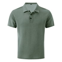 Black Collared Shirt Men Shirts Quick Dry Performance Short Sleeve Shirts Pique Jersey Golf Shirt Green XXXL