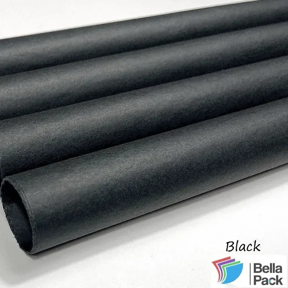Black Color Gift Tissue Paper 20x20" 24 sheets/Pack