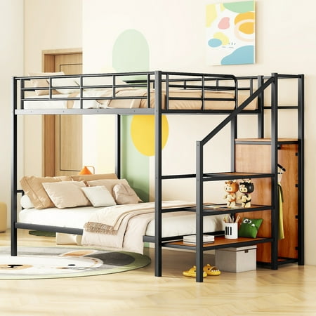 Black Color - Modern Classic Design - Bedroom Setting - Offers Convenient Storage