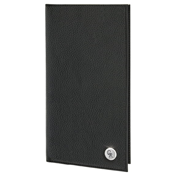 Black Colorado Rockies Passport Wallet