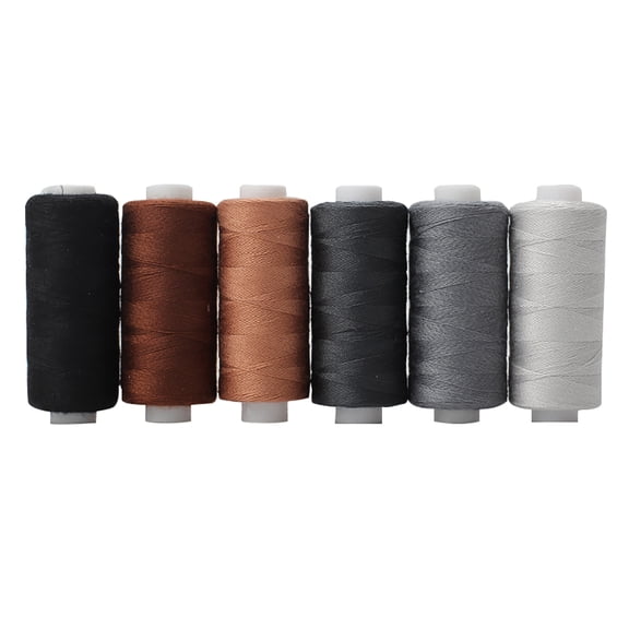 Black Colored Cotton Thread for DIY Crafts, Hand-Woven Decorative Rope for Christmas Bags, Home Decor, Scrapbooks, Cards, Crochet, Embroidery