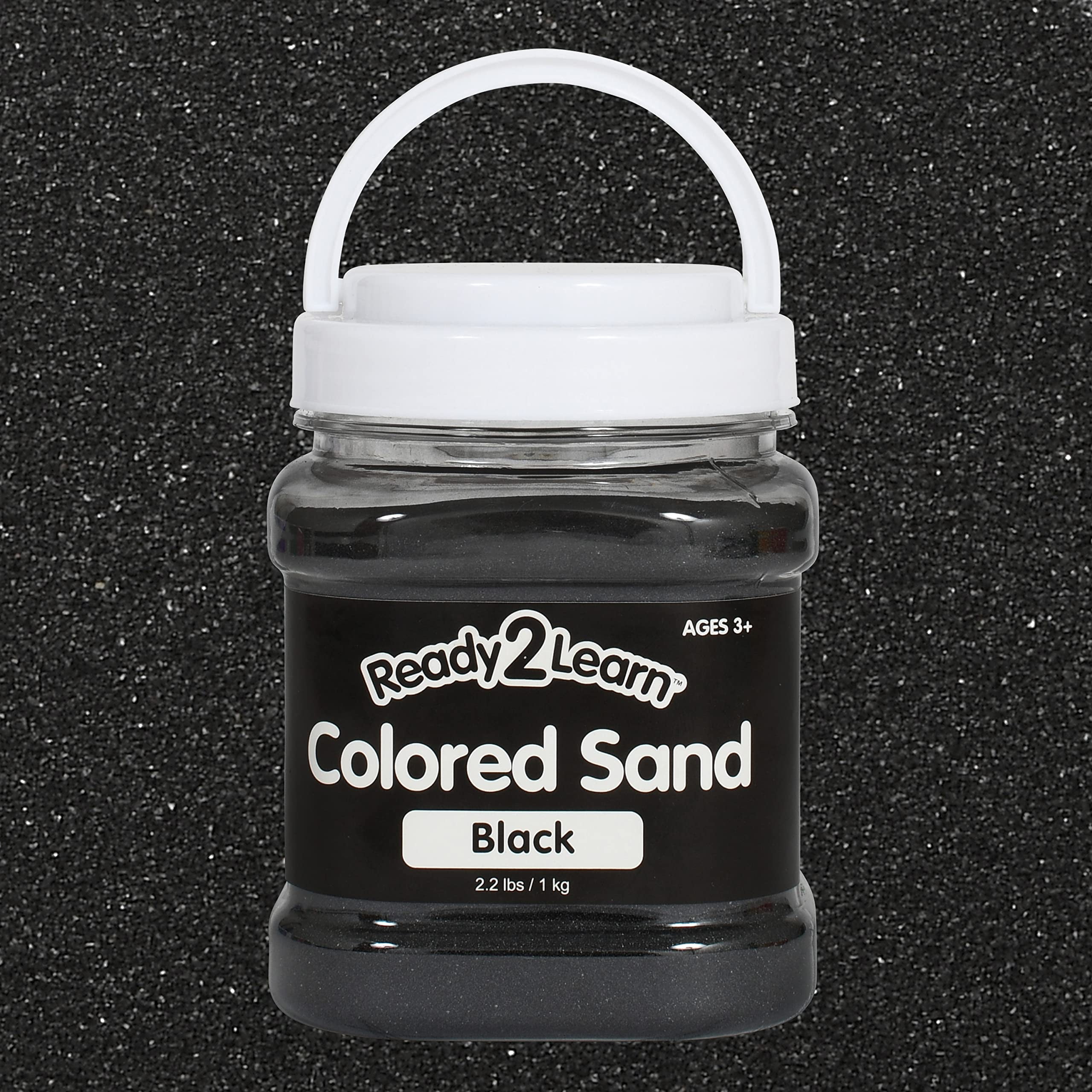 Black Colored Play Sand for Children Ideal for Unity Ceremonies at