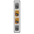 thumbnail image 1 of Black Comic Book Frame with White Mat - 4 Openingss to Display 4 CGC, CBCS or PGX Graded Comic, 1 of 7