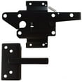 Black Commercial Grade Stainless Steel Twoway Gate Latch Pad