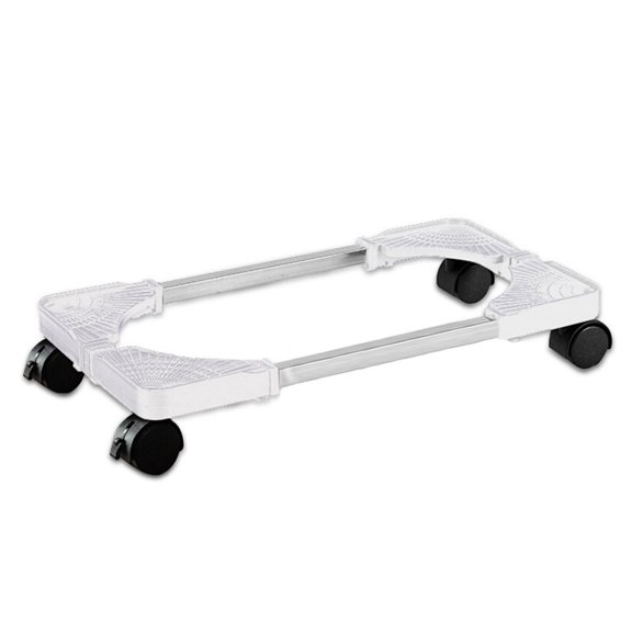 Black Computer Adjustable CPU Stand ABS Plastic Tower for Case Holder Computer CPU Stand Cart