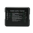 Black Computer PC Power Supply Tester 24Pin Compatible PSU/ATX/SATA/HDD