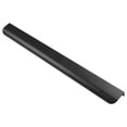 Black Concealed Finger Edge Pull Handles for Kitchen and Drawer