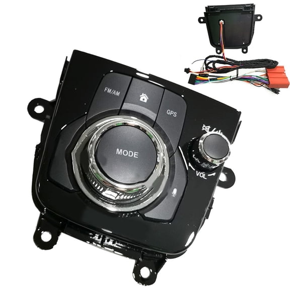 Black Console Control Switch BHN1-66-CM0C for Mazda 3 for Axela 2014-2019 Car Center Console Controllor Button Replacement